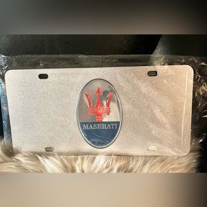 ⚜️MASERATI car tag NEW!